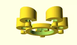 Bowling ball Stand for Cleaning