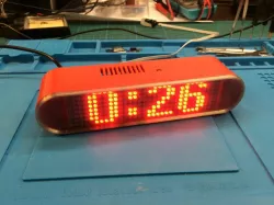Case for diy clock max7219