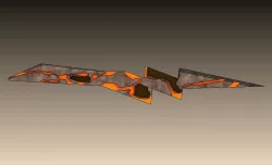 Cicada's Lightning Bolt Dagger