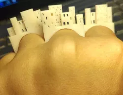Cityscape Ring (stl edition)