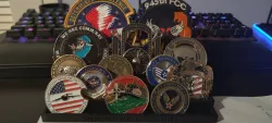 Coin Display Rack