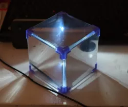 CUBIC holder for 3 mm Plexiglass