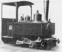 Decauville Steamer O 16.5 (Oe)  or On30 by reduction