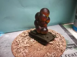 Destroyed Tank Marker for 3d printed tanks (fow, tanks)