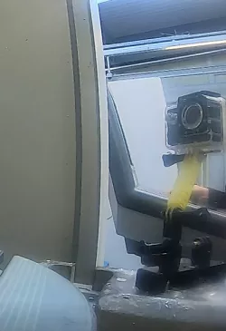 Double magnetic mount for GoPro.