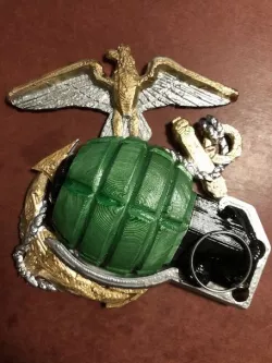 Eagle Grenade and Anchor