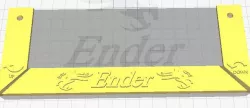 Ender 3 / Pro Bed Handle w/ logo and bed level arrows