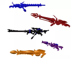 Evil Elf Weapons