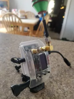 FPV Ground station case for analog DJI board 