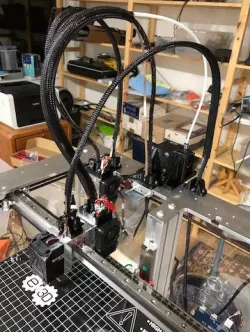 Hemera Bowden top plate adapter for E3d Toolchanger