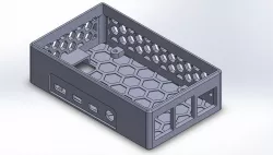HyperPixel 4.0 Pi 4 Case