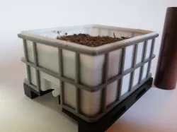IBC Container Plant Pot