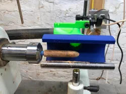 Jet 1221 lathe vacuum dust hood for pen turning