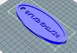 Keyholder Oval Design V1