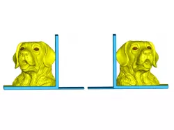 Labrador Retriever Bookends (Left and Right)