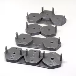Magnet Insertion & Drill Guide Tools For Axolote Hex Walls