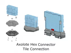 Magnetic Base Systems for Axolote Hex Tiles