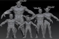 Medieval Fantasy Characters Base models