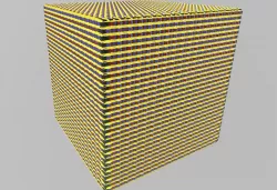 Multi-Material Chainmail Cube