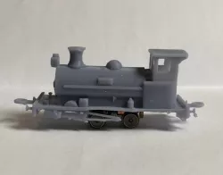 Narrow gauge passenger train "AJAX" (NN3 to run on Z gauge within N gauge layout)