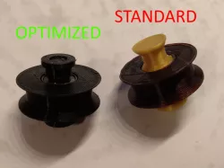 Optimized spool wheel for Prusa ENCLOSURE -IKEA LACK-