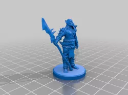 Orc Spearman Pose 2