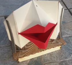 Origami animated mouth