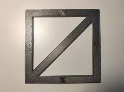 Ortogonal square skew test