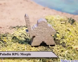 Paladin Meeple - RPG - Dnd