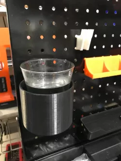 Pegboard Cup Holder