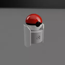 Pokeball with Stand