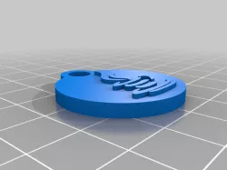 Programming languages logo key fob
