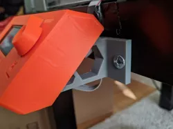 Prusa i3 Lack Enclosure - LCD Screen Bracket
