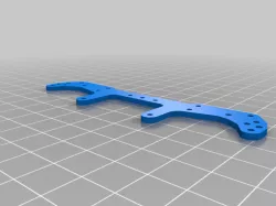Rear Bumper for 4wd mini track racing toy car