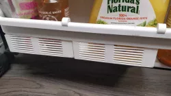 Refrigerator Door Rack additional gate to protect small glass jars