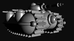 RETRO SCIFI TANK