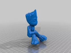 sitting cool groot