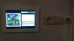 smart home lenovo P10 wall frame