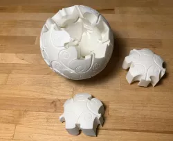 Spherical Jigsaw Puzzle