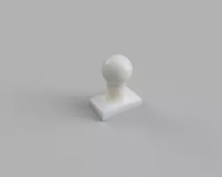 Stamp 50x30mm no stampplate