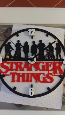 Stranger Things Clock