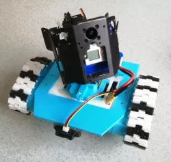 Tank robot with RC command