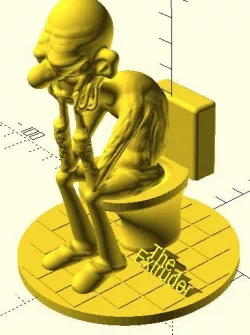 The Extruder 3d Printing Trophy