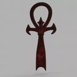 The World of Darkness: Vampire The Masquerade Cross Ankh Logo