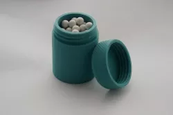 Threaded container