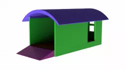 Toy Garage with Car Ramp / Ejection