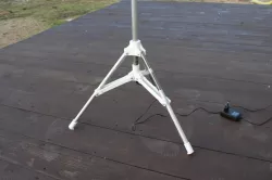 Tripod for halogen