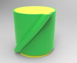 twist measuring cup