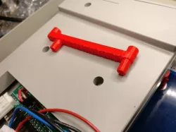 UltraSatan mounting bracket for Gotek floppy emulator