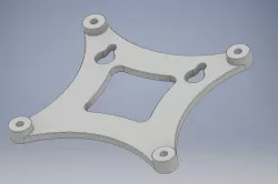 Vesa 100x100 Wall Mount for Kitchen TV 
